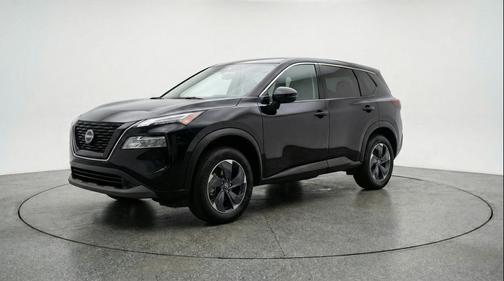 Super Black 2025 Nissan Rogue SV