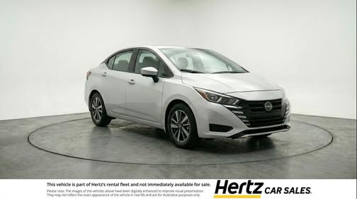 Brilliant Silver Metallic 2025 Nissan Versa 1.6 SV
