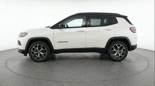 Bright White Clearcoat 2025 Jeep Compass Limited