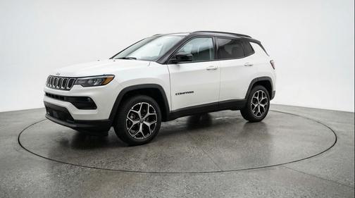 Bright White Clearcoat 2025 Jeep Compass Limited