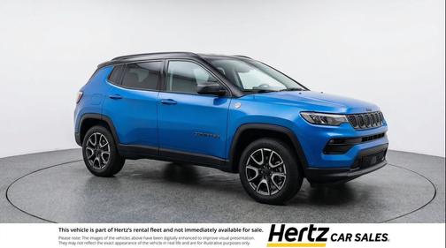 Hydro Blue Pearlcoat 2025 Jeep Compass Trailhawk
