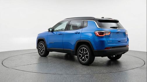 Hydro Blue Pearlcoat 2025 Jeep Compass Trailhawk