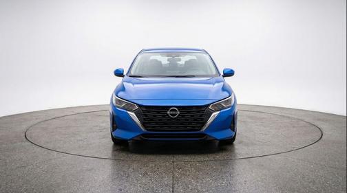 Electric Blue Metallic 2025 Nissan Sentra SV