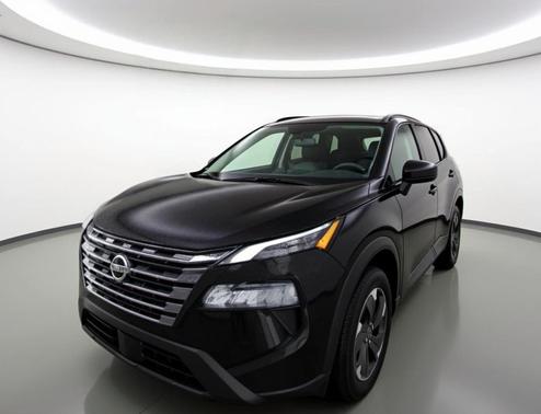 Super Black 2025 Nissan Rogue SV