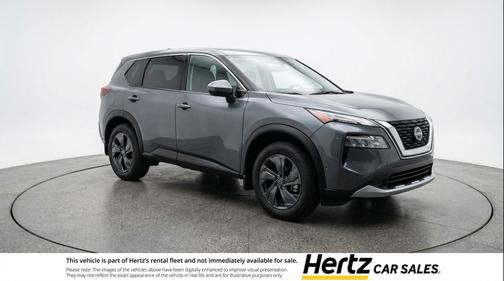 Gun Metallic 2025 Nissan Rogue SV