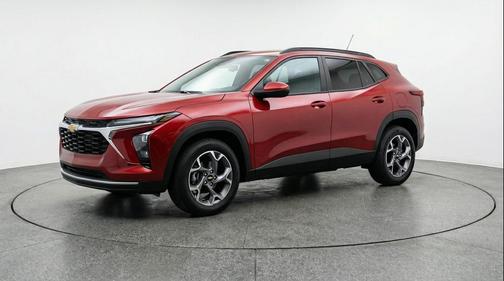 Crimson Metallic 2025 Chevrolet Trax LT