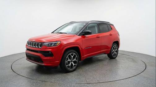 Red Hot Pearlcoat 2025 Jeep Compass Limited