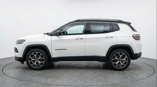 Bright White Clearcoat 2025 Jeep Compass Limited