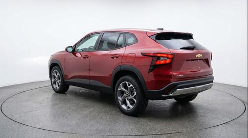 Crimson Metallic 2025 Chevrolet Trax LT
