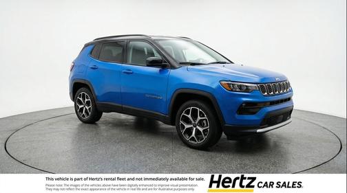 Hydro Blue Pearlcoat 2025 Jeep Compass Limited