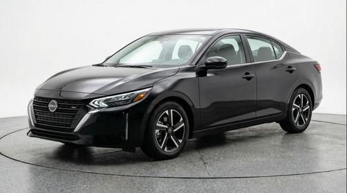 Super Black 2025 Nissan Sentra SV