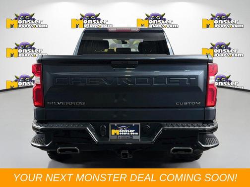 Gray 2019 Chevrolet Silverado 1500 Custom Trail Boss