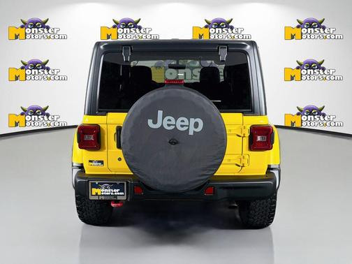 Baja Yellow Clearcoat 2019 Jeep Wrangler Rubicon