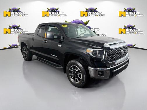 Midnight Black Metallic 2018 Toyota Tundra SR5