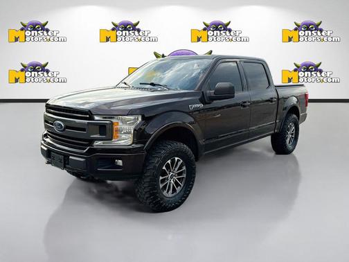 Shadow Black 2018 Ford F-150 XLT