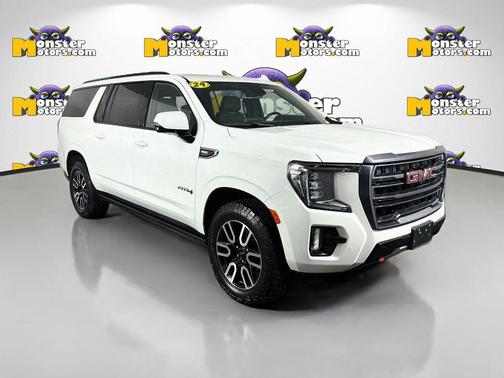 White 2024 GMC Yukon XL AT4