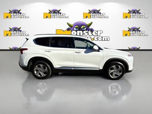 Quartz White 2022 Hyundai SANTA FE SEL 2.4