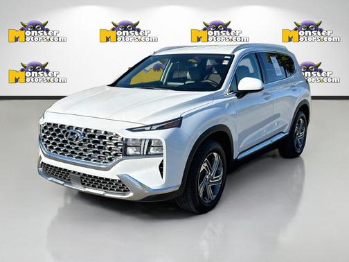 Quartz White 2022 Hyundai SANTA FE SEL 2.4
