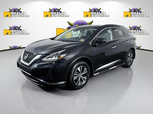Magnetic Black Pearl 2021 Nissan Murano SV Intelligent AWD