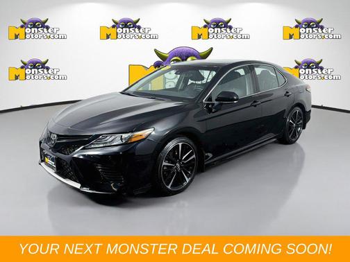 Black 2018 Toyota Camry XSE