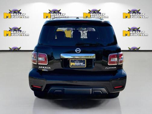Super Black 2019 Nissan Armada Platinum