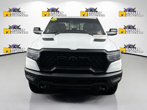 Bright White Clearcoat 2025 RAM 1500 Rebel