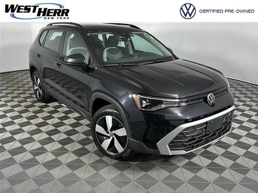 Deep Black Pearl Effect 2025 Volkswagen Taos 1.5T S