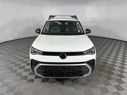 Pure White 2025 Volkswagen Taos 1.5T S