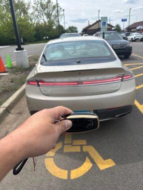 White Gold Metallic 2017 Lincoln MKZ Base