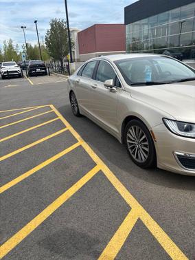 White Gold Metallic 2017 Lincoln MKZ Base
