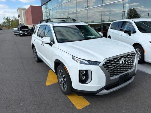 Hyper White 2021 Hyundai PALISADE SEL