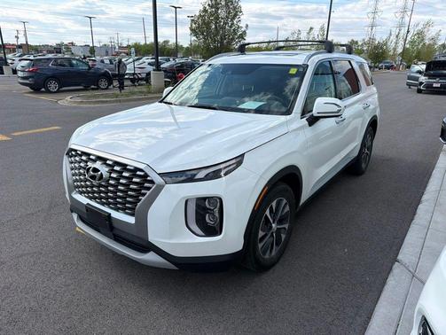 Hyper White 2021 Hyundai PALISADE SEL