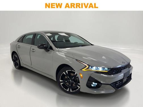 Wolf Gray 2021 Kia K5 GT-Line