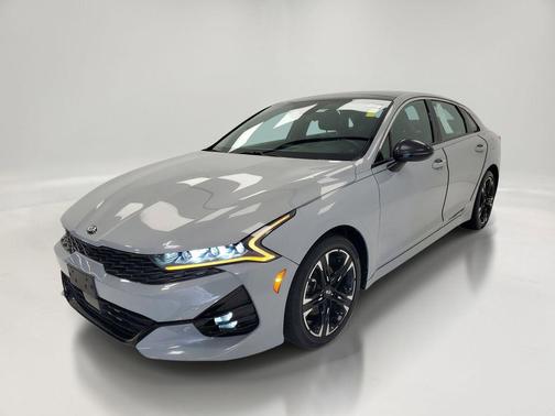 Wolf Gray 2021 Kia K5 GT-Line