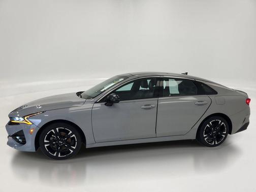 Wolf Gray 2021 Kia K5 GT-Line