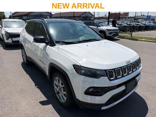 Bright White Clearcoat 2025 Jeep Compass Limited