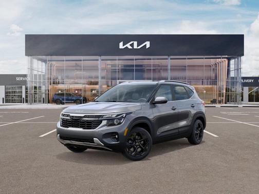 Steel Gray 2026 Kia Seltos EX