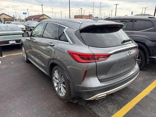 Graphite Shadow 2020 INFINITI QX50 SENSORY AWD