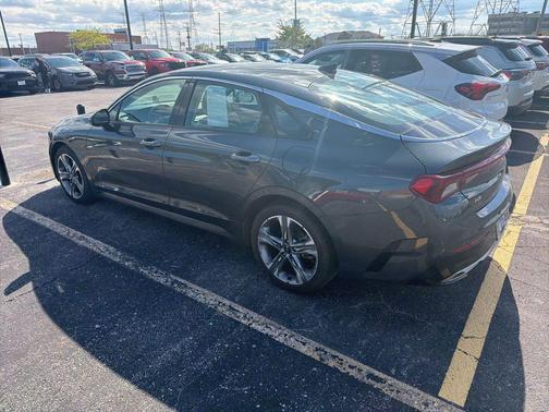 Gravity Gray 2023 Kia K5 EX