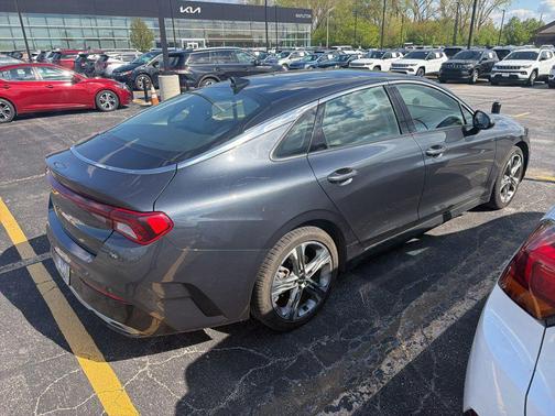 Gravity Gray 2023 Kia K5 EX