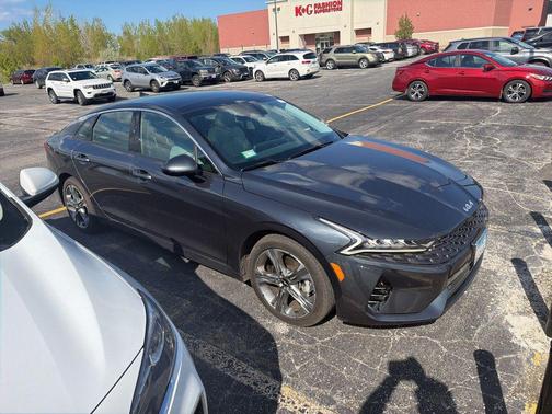 Gravity Gray 2023 Kia K5 EX
