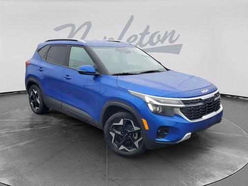 Neptune Blue 2025 Kia Seltos S