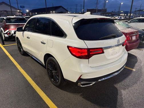 White Diamond Pearl 2019 Acura MDX 3.5L w/Technology Package
