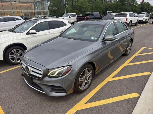 Gray 2019 Mercedes-Benz E-Class 4MATIC