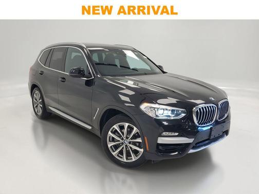 Black Sapphire Metallic 2019 BMW X3 xDrive30i