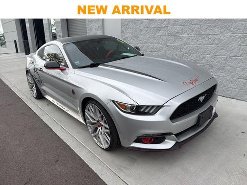 Ingot Silver 2016 Ford Mustang EcoBoost Premium