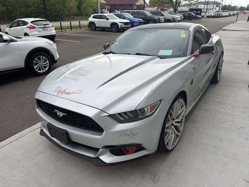 Ingot Silver 2016 Ford Mustang EcoBoost Premium