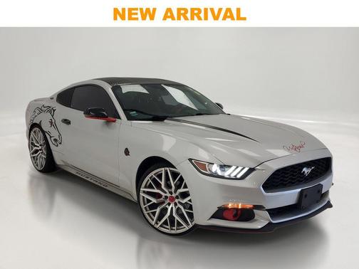 Ingot Silver 2016 Ford Mustang EcoBoost Premium