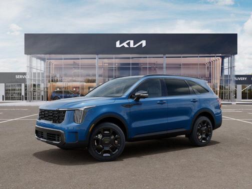 Mineral Blue 2026 Kia Sorento Hybrid SX Prestige
