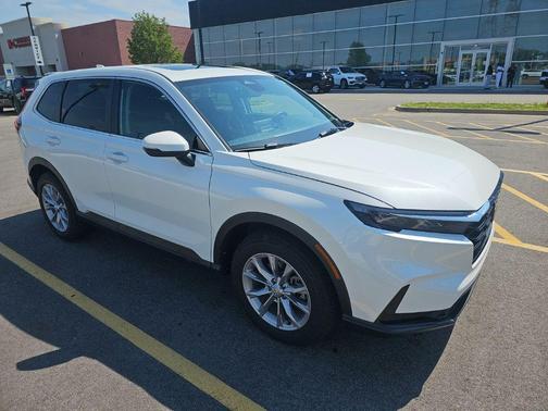 White 2025 Honda CR-V EX